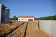 Jó ütemben építik a szennyvíztelepet