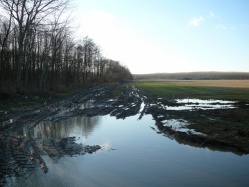 Szennyvíztelep területe